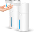 2 Pack Automatic Soap Dispenser: 13.52oz/400ml Wall Touchless Liquid by GURITHEHOME