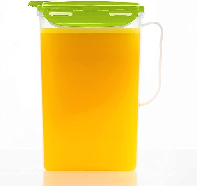 LocknLock Aqua Fridge Door Water Jug | Clear Pitcher | BPA Free Plastic Pitcher by LocknLock