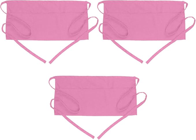 BOHARERS 3 Pack Pink Waitress Aprons by BOHARERS