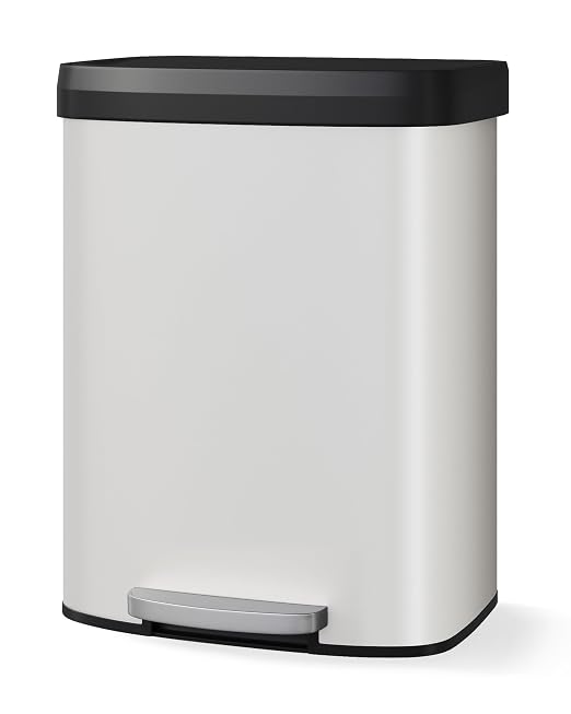 Garvee 16 gal / 60 L Metal Trash Can by Garvee