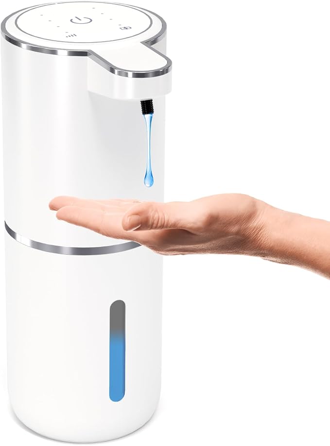 Automatic Soap Dispenser Touchless, Liquid Hand Soap Dispenser 12.8oz USB by MTYGK