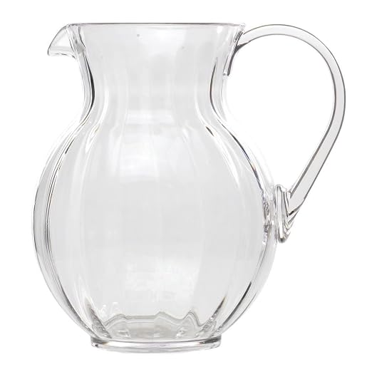 G.E.T. P-4090-PC-CL-EC Shatterproof Plastic Lemonade/Margarita Pitcher by Unknown