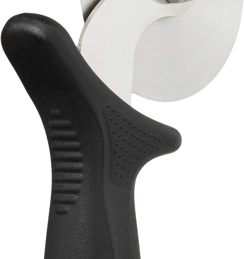 Mercer Culinary Millennia Pizza Cutter with Black Handle, 2.75 Inch Wheel, Stainless Steel