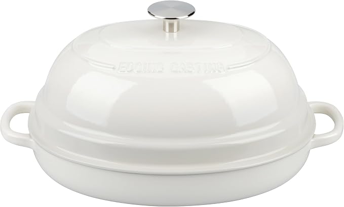 EDGING CASTING Enameled Oval Cast Iron Dutch Oven Pot - Image 6