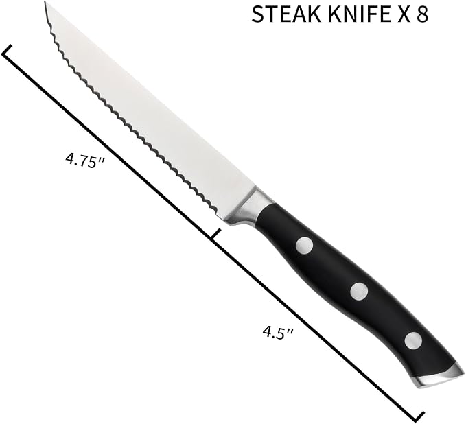Alata 8-Piece Steak Knives Set, 4.7 Inch - Image 4