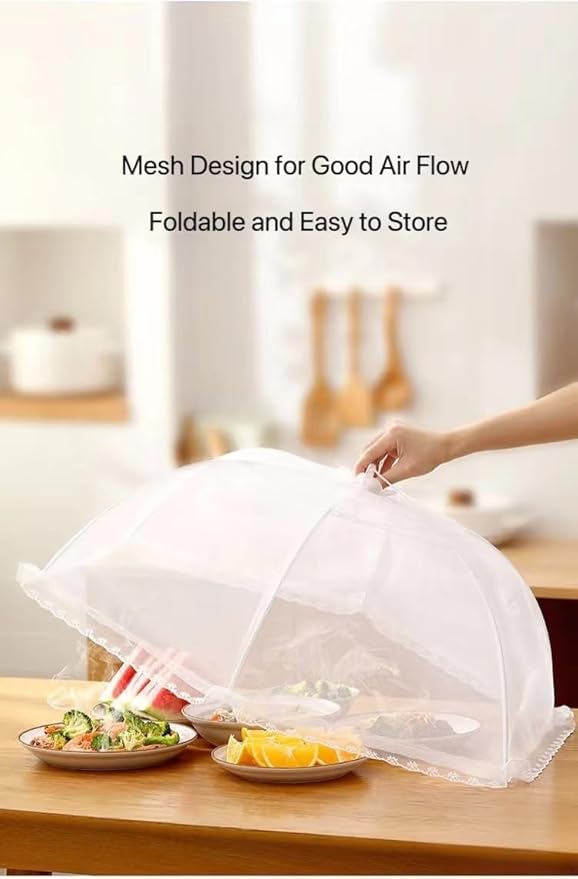 5 PACK Food Covers for Outside Mesh, Picnic Essentials - Image 2