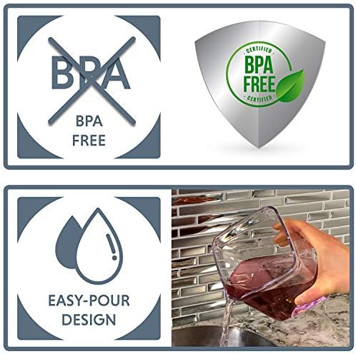 BopTop (1pc - Spaghetti/Cereal) Airtight Food Storage Container – Mechanical Silicone Seal Canister - BPA-Free - 3.3Qt