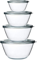 M MCIRCO Glass Mixing Bowls by MMCIRCO