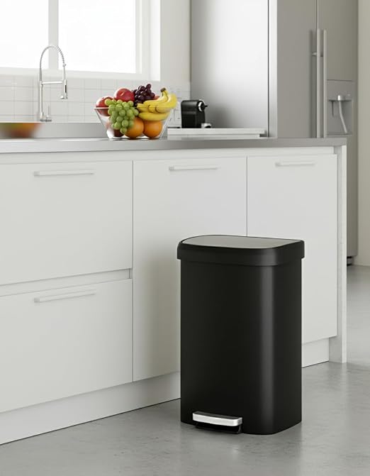 Garvee 13 Gal / 50L Large Plastic Trash Can - Image 5