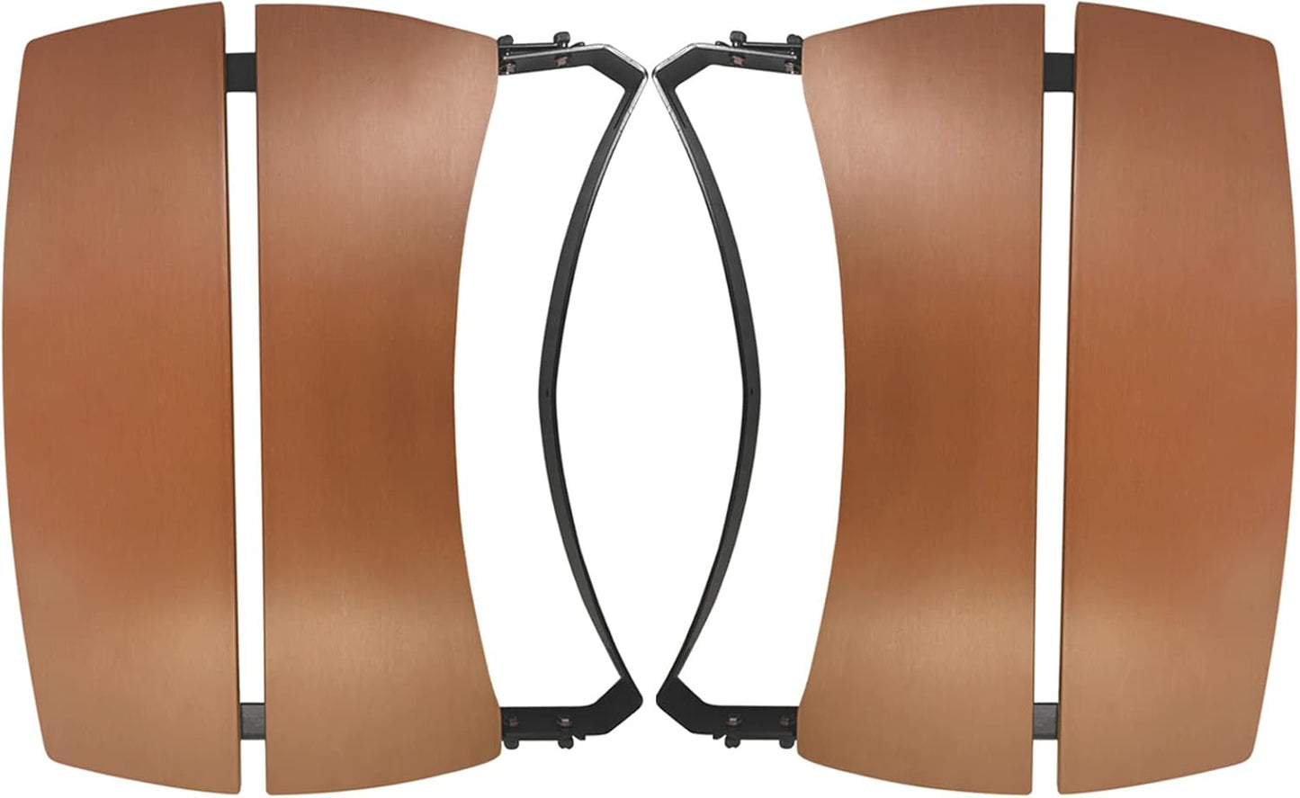 Side Shelves Big Green Egg Accessories, Composite 2 Slat Egg Mates for Medium Big Green Egg with Folding Side Shelves Replacement Parts Grill & Smoker Accessories