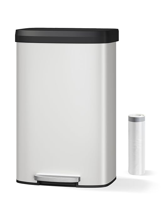 Garvee 21 gal / 80 L Metal Trash Can - Image 7