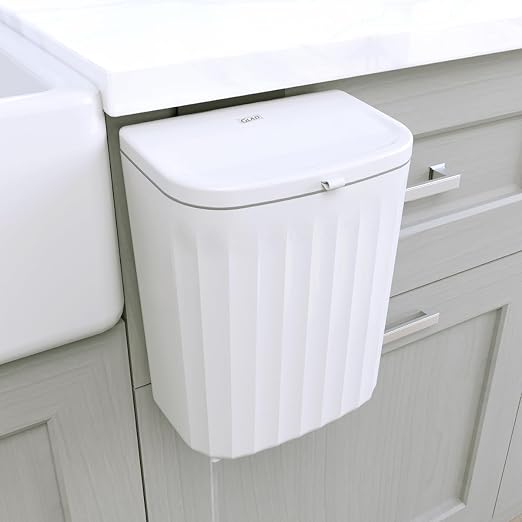 Glad Roomate Under Counter Waste Bin | Space Saving Small Trash Can by GladTrashFoodStorage