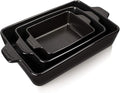 Sweejar Ceramic Bakeware Set, Rectangular Baking Dish by Sweejarco1949