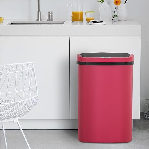 BestOffice | 13 Gallon Plastic Trash Can - Image 6