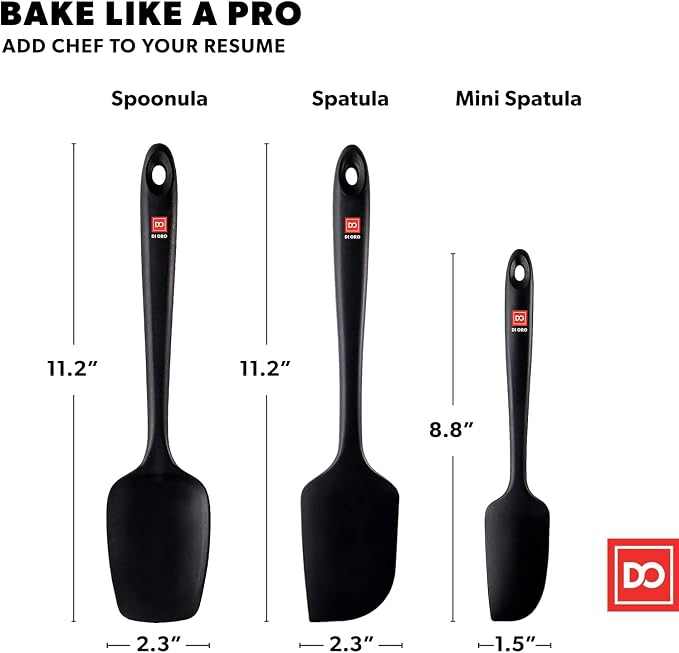 DI ORO Silicone Spatula Set - Image 6