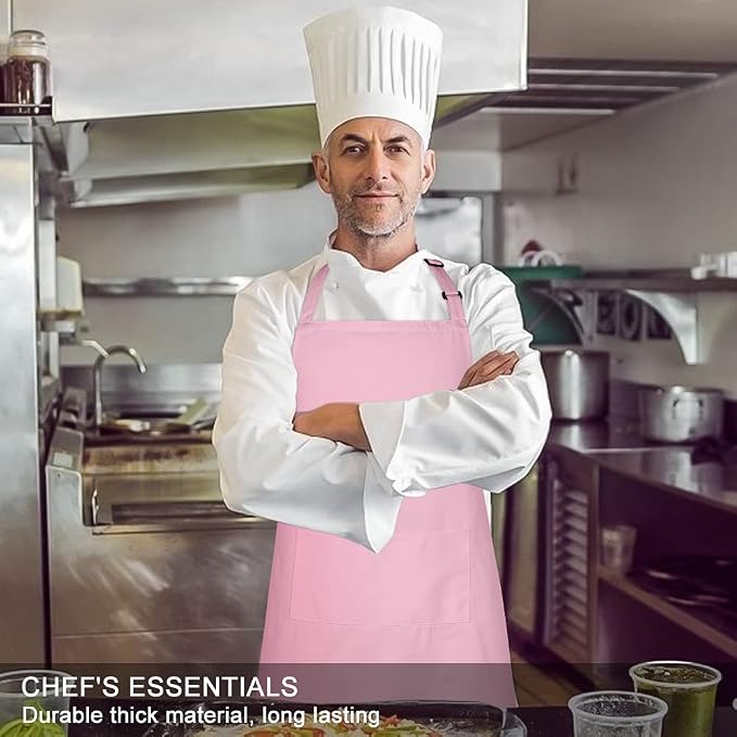 Jubatus 2 Pack 100% Cotton Aprons - Image 4