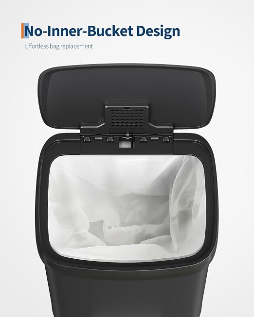 Garvee 13 gal / 50 L Metal Trash Can - Image 4
