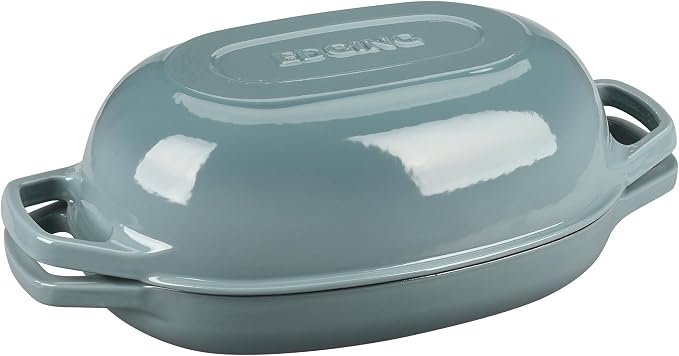 EDGING CASTING Enameled Cast Iron Oval Dutch Oven Pot - Image 8
