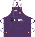 OUNLEN Chef Apron for Men Women Canvas Aprons by OUNLENAPRON