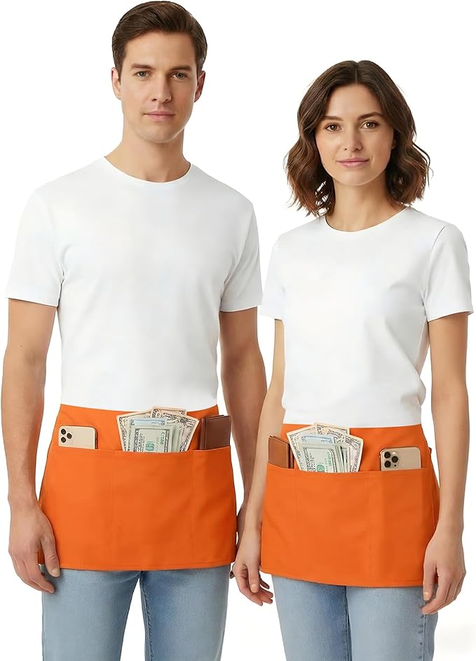 BOHARERS Waist Apron with 3 Pockets - Image 4