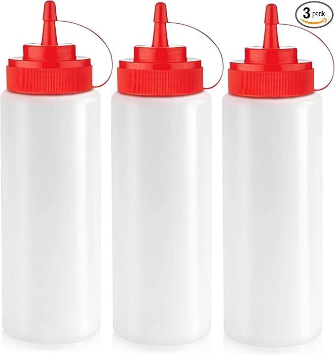 Norcalway 12 oz Condiment Squeeze Bottles by NorcalwayLLC