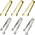 6PCS Ice Tongs Mini Sugar Tongs 4.25Inch Tong by Sunenlyst