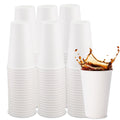 Freshware Coffee Cups 20 oz [100 Pack] Disposable Paper Cups for Hot or Iced Coffee Cup, Slushie Cup, Milkshakes, Smoothies, and Tea
