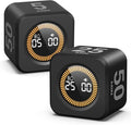 2 Pack - KADAMS Pomodoro Cube Timer Productivity Visual Timer - 5/10/25/50 Min by KADAMS