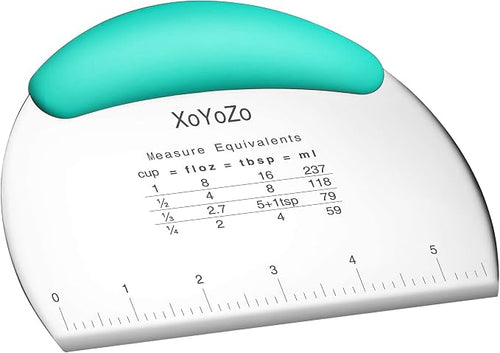 1 pcs Dough Pastry Scraper Chopper/Stainless Steel Dough Scraper Cutter by XoYoZo