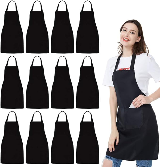NOBONDO 12 Pack Bib Apron by NOBONDO