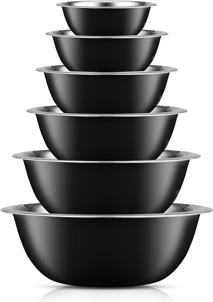 JoyJolt Stainless Steel Mixing Bowl Set by JoyJolt