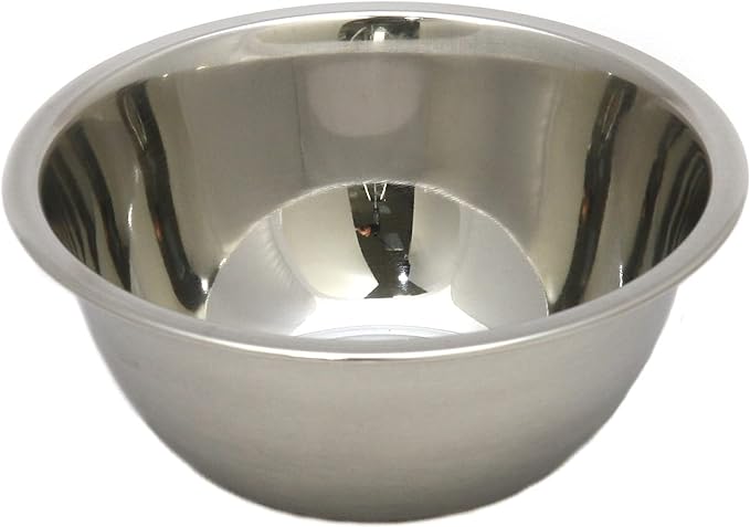 Chef Craft Brushed Mixing Bowl Set, 5 Piece Set, Stainless Steel - Image 3