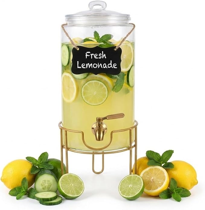 Drink Dispensers for Parties 1 Gallon, Bevarage Dispenser - Image 8