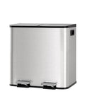 GarveeHome 2 x 4 gal Stainless Steel Double Trash Can by GarveeHome