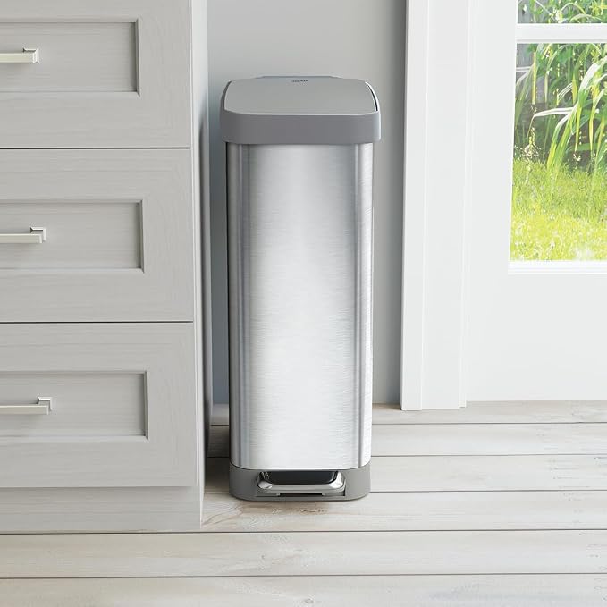 Glad Slim Trash Can with Clorox Odor Protection - Image 5