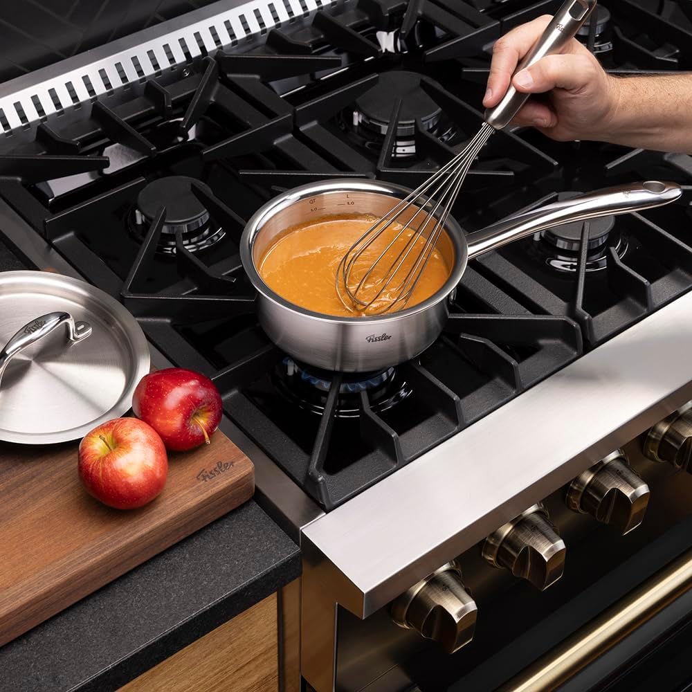 Fissler M5 Pro-Ply 5-ply Stainless Steel Saucepan, 1.5 Quart