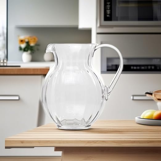 G.E.T. P-4090-PC-CL-EC Shatterproof Plastic Lemonade/Margarita Pitcher - Image 3
