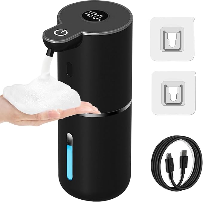 OHIFAST Automatic Foaming Soap Dispenser Touchless, USB Rechargeable Smart Hand by OHIFAST