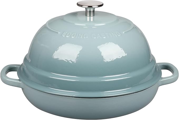 EDGING CASTING Enameled Cast Iron Dutch Oven Pot by EDGINGCOOKWARE
