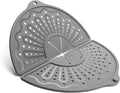 Silicone Splatter Screen For 10, 11 and 12 Inch Frying Pan, Foldable Splash by BIGOWL