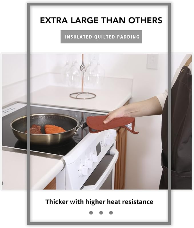 Joyhalo 5 Pack Heat Resistant Pot Holders - Image 4