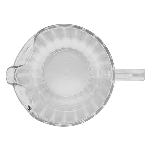 G.E.T. P-2064-1-CL BPA-Free Break-Resistant Restaurant Style Plastic Pitcher - Image 2