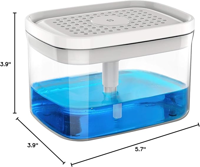 MR.SIGA 2 in 1 Premium Soap Dispenser and Sponge Holder, Dishwashing Soap Pump - Image 7