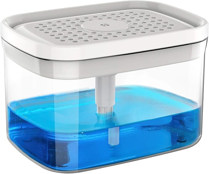MR.SIGA 2 in 1 Premium Soap Dispenser and Sponge Holder, Dishwashing Soap Pump by MRSIGA