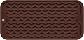 Silicone Dish Drying Mat, Non-Slip Easy Clean Sink Mat Large Heat-resistant by MODENGKONGJIAN