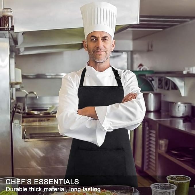 Jubatus 2 Pack 100% Cotton Aprons - Image 4