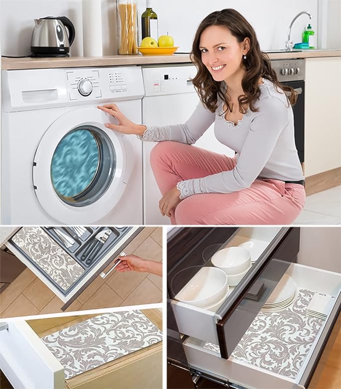 Dish Drying Mat For Kitchen Counter, 4 Pack, Large Size 20"X15", Ultra - Image 4