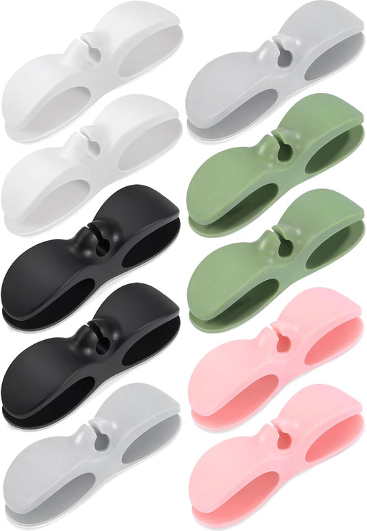 Cord Organizer for Appliances, 10PCS Kitchen Appliance Cord Winder Cable Organizer, Cord Holder Cord Wrapper for Appliances Stick on Pressure Cooker, Mixer, Blender, Coffee Maker, Air Fryer