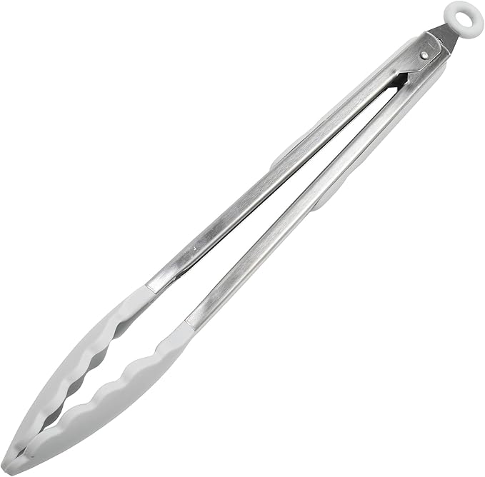 Chef Craft Premium Silicone Cooking Tongs, 12 inch by ChefCraft