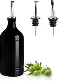 Sweejar Ceramic Olive Oil Dispenser Bottle, Opaque Oil Cruet Protects to Reduce by Sweejarco1949